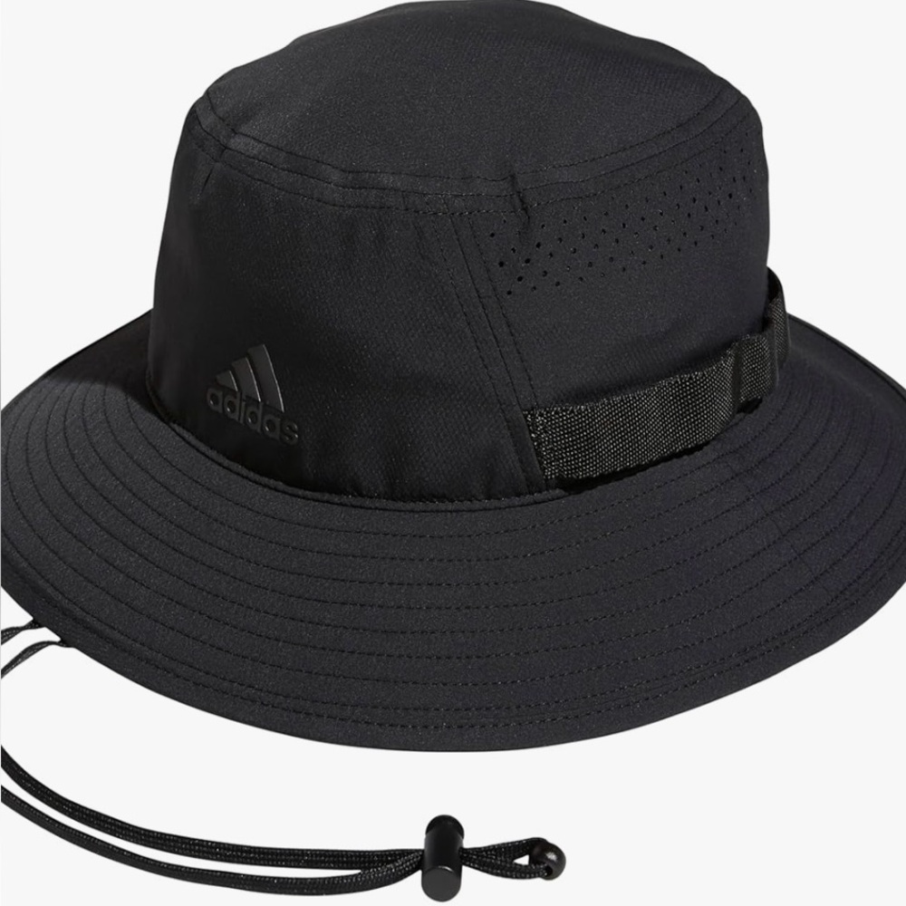 Adidas aero ready hat with adjustable chin strap size L